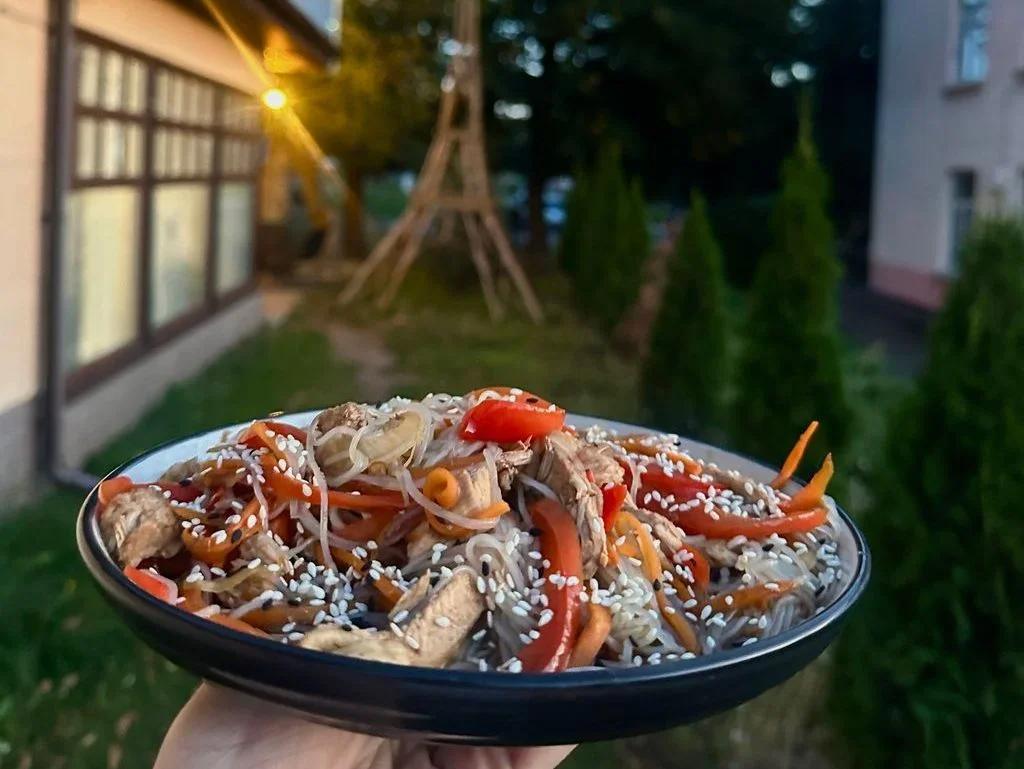 Фунчоза з куркою